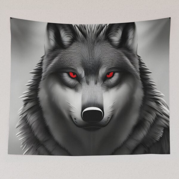 Item preview, Red Eye Wolf  designed and sold by MIGSZ.