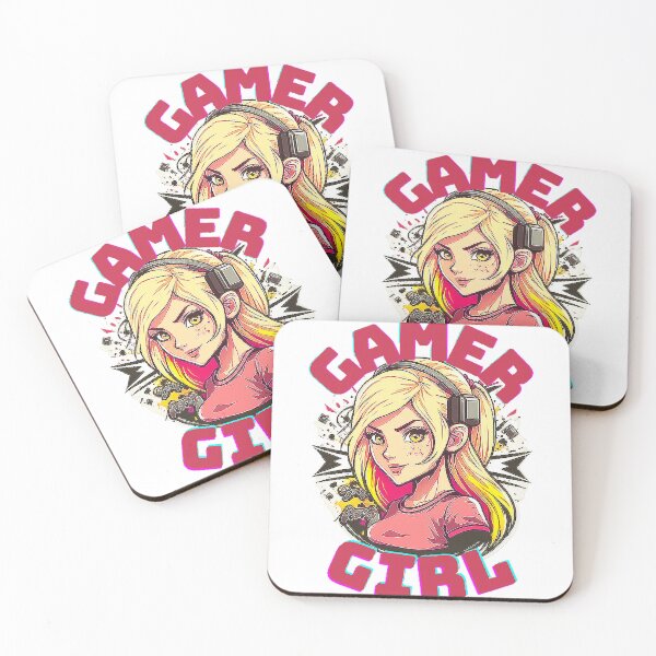 Artikelvorschau, "Gamer Girl: Cartoon Illustration T-Shirt" entworfen und verkauft von T3goods.