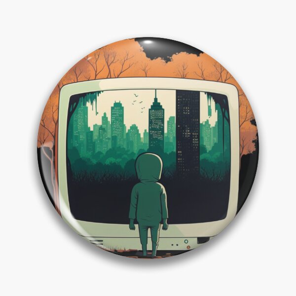 Item preview, Man watching tv   designed and sold by Sarvgya Verma.