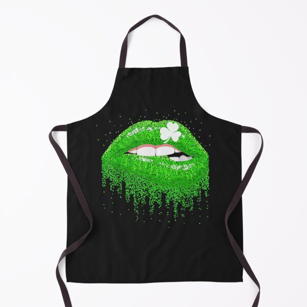 Item preview, Green Lips Biting Sexy Irish designed and sold by bunngu2020.