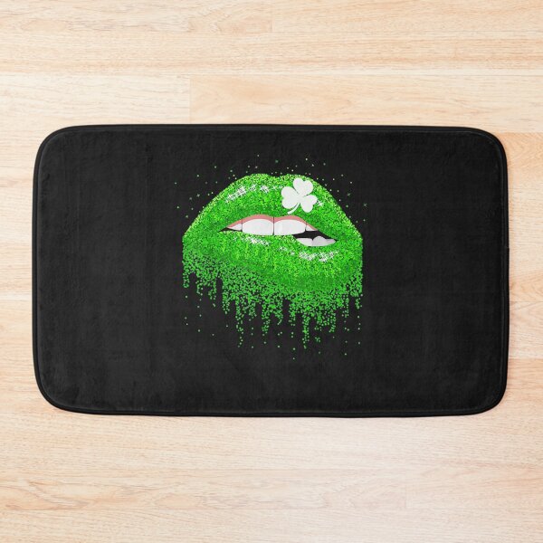 Item preview, Green Lips Biting Sexy Irish designed and sold by bunngu2020.