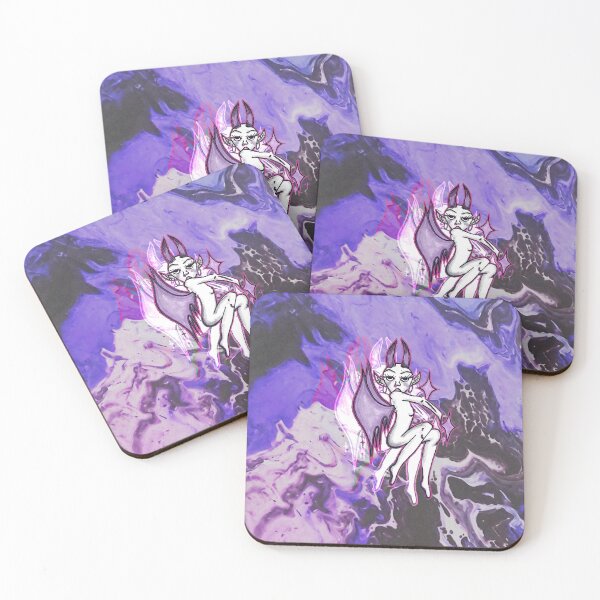 Item preview, Purple Horned Fairy / collab with @oneiro.topia designed and sold by avipopoki.