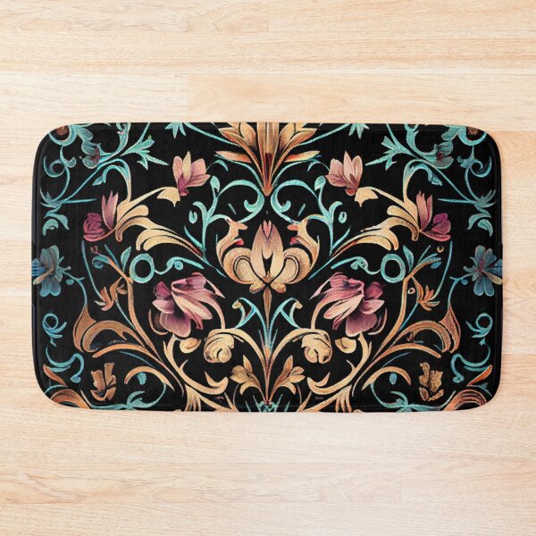 Item preview, Gothic Floral Pattern Digital Painting designed and sold by CodeAndColors.
