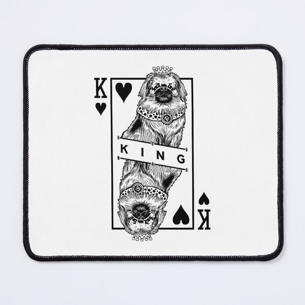 Item preview, Pekingese King Of Hearts Funny Peke Dog Lover Pop Art designed and sold by GrandeDuc.