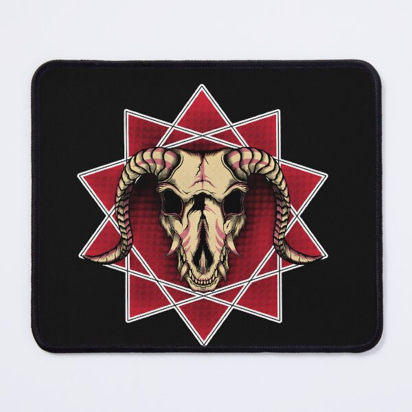 Item preview, Goat Skull Metal designed and sold by rockpapermetal.