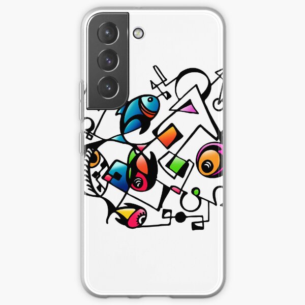 Connected fish Samsung Galaxy Soft Case
