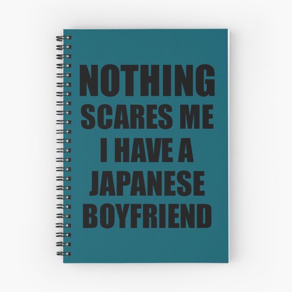 Item preview, Japanese Boyfriend Funny Valentine Gift For Gf My Girlfriend Her Girl Japan Bf Gag Nothing Scares Me designed and sold by PerllaDesigns.