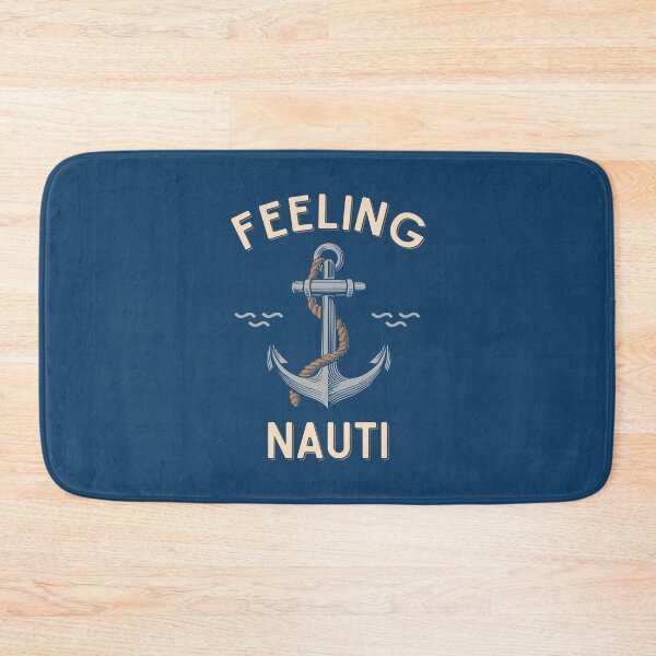 Item preview, Nautical Funny Feeling Nauti Sailing Humor Vintage Boat Anchor  designed and sold by alenaz.