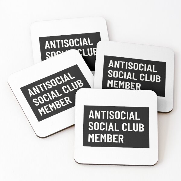 Item preview, Antisocial Social Club Member designed and sold by crazydotdesigns.