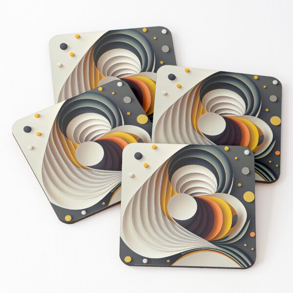 Item preview, Dazzling Irregular Dynamic Minimalist Pattern Digital Painting designed and sold by CodeAndColors.