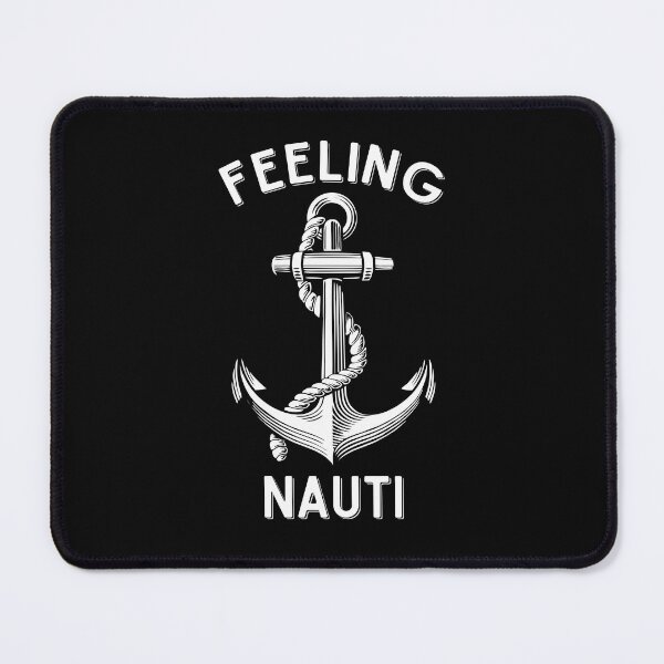 Item preview, Feeling Nauti Boat Anchor Retro Funny Nautical Gift For Boating Lover designed and sold by alenaz.
