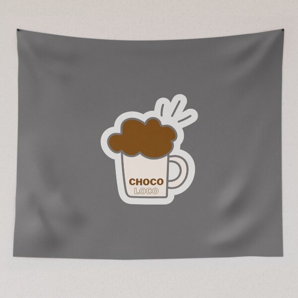 Item preview, ChocoLoco Delight - A Cup Overflowing with Chocolate Madness designed and sold by majnate.