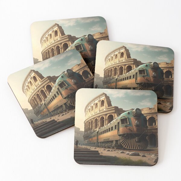 Item preview, Capriccio of classical monuments and public transit designed and sold by LaVilleNouvelle.