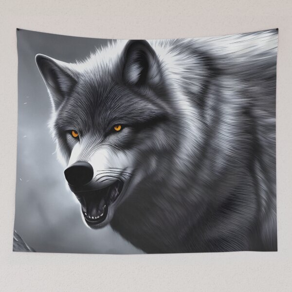 Item preview, Aggressive Wolf  designed and sold by MIGSZ.