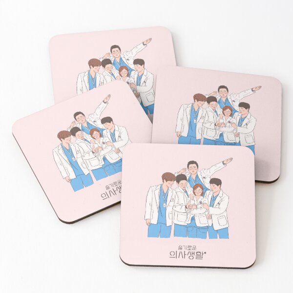 Item preview, Hospital playlist kdrama designed and sold by MomosDrawing.