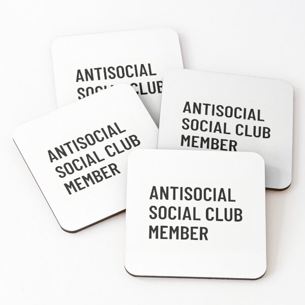 Item preview, Antisocial Social Club Member designed and sold by crazydotdesigns.