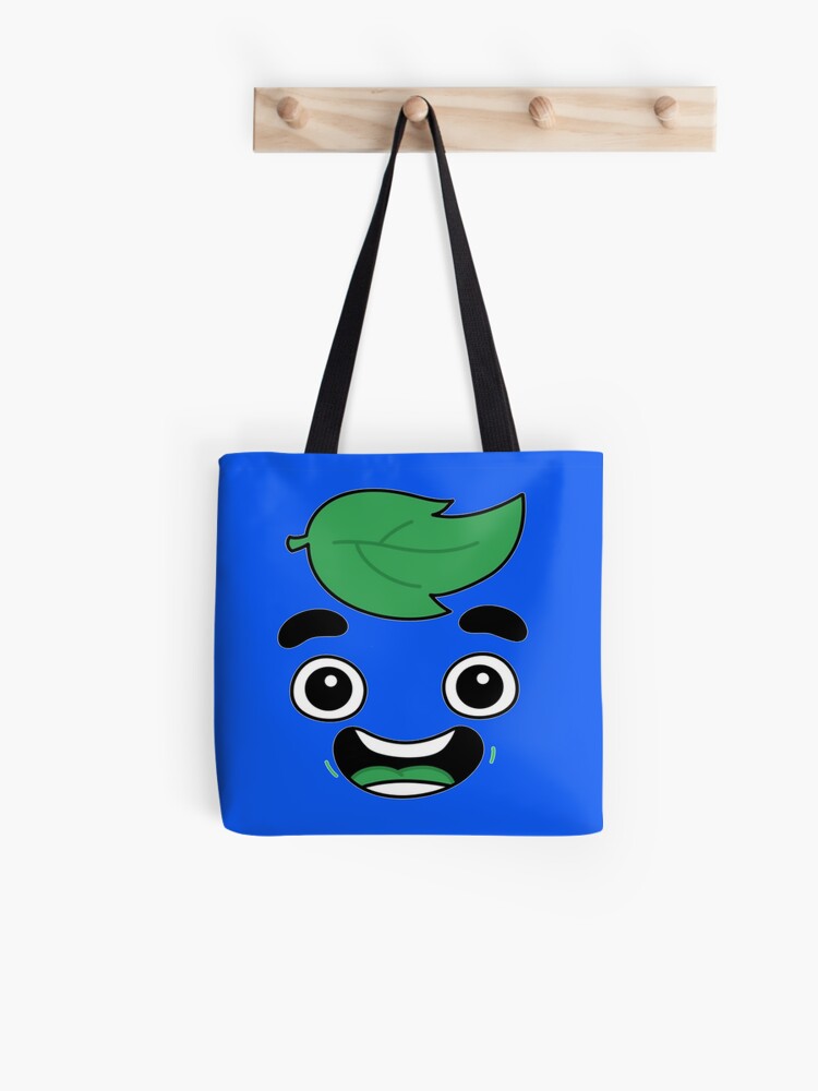 Guava Juice Logo T Shirt Box Roblox Youtube Challenge Tote Bag By - blue t shirt roblox youtube