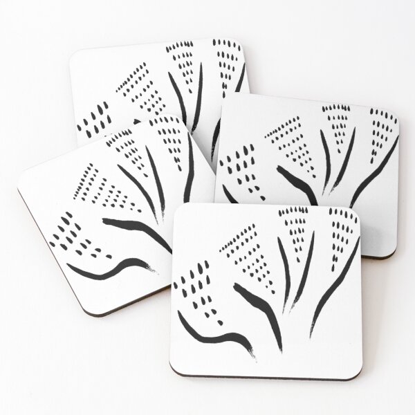 Item preview, Dashed Bouquet Black and White designed and sold by KazM.