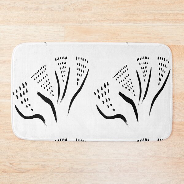 Item preview, Dashed Bouquet Black and White designed and sold by KazM.
