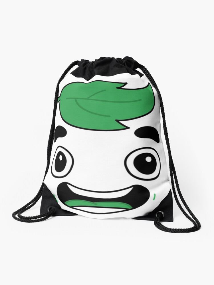 Guava Juice Logo T Shirt Box Roblox Youtube Challenge Drawstring Bag By Kimoufaster Redbubble - roblox shirt with backpack