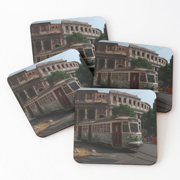 Item preview, Tramways in rome designed and sold by LaVilleNouvelle.