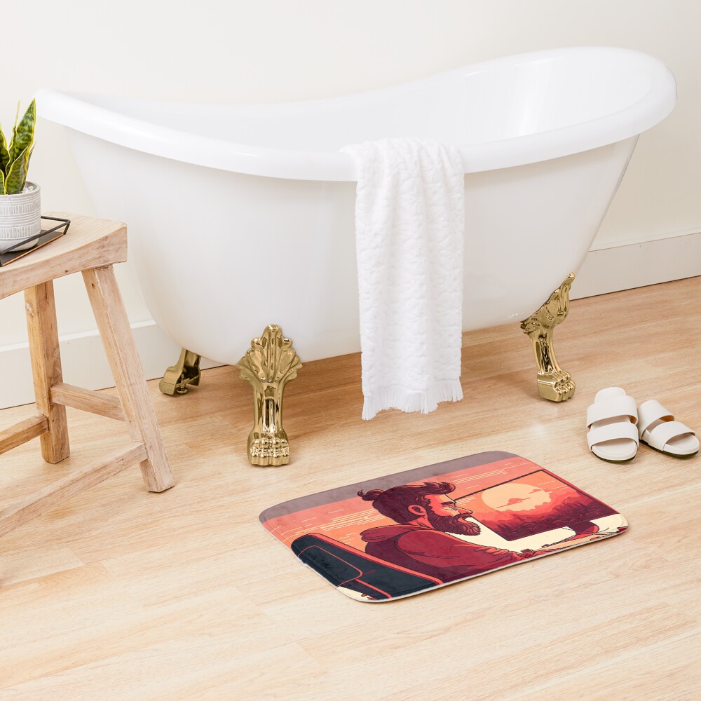 Item preview, Bath Mat designed and sold by Chillapy.