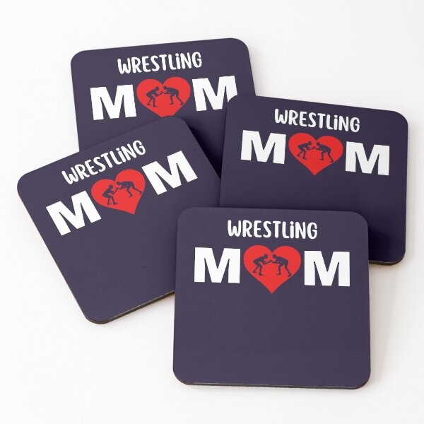 Item preview, Wrestling Mom Love Valentine Funny Wrestler Mother Day designed and sold by Sarah38.