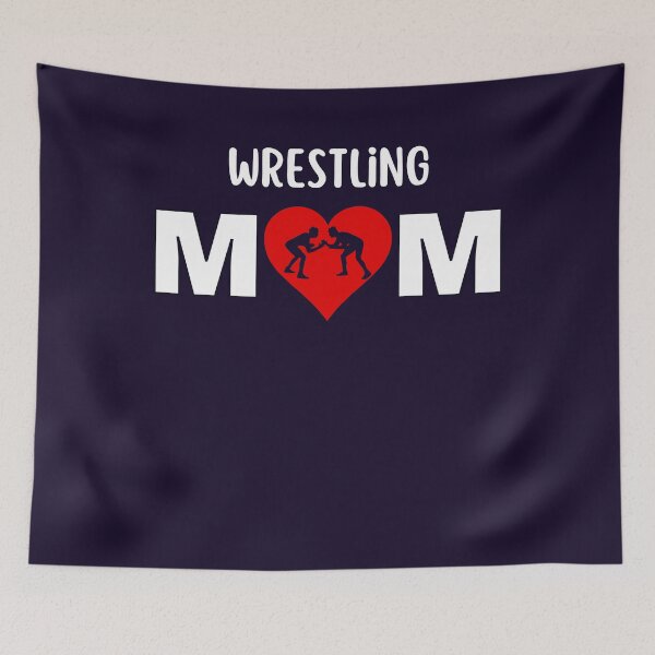 Item preview, Wrestling Mom Love Valentine Funny Wrestler Mother Day designed and sold by Sarah38.