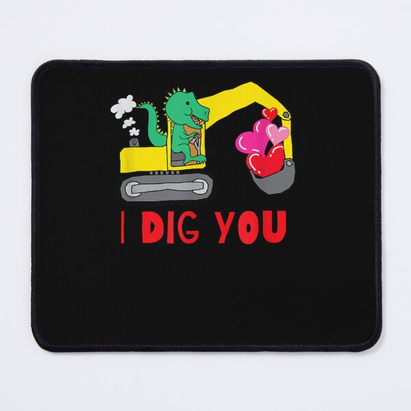 Item preview, Dino Valentine's Day Shirt Excavator Boy Kids I Dig You designed and sold by jounior ⭐⭐⭐⭐⭐.