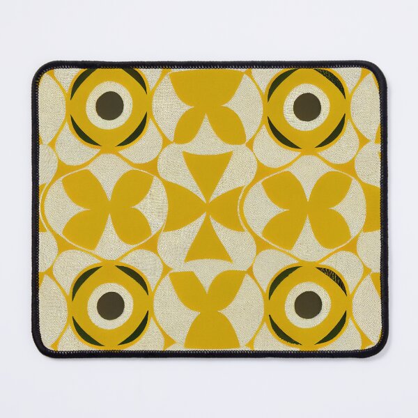 Item preview, Thick Flat Yellow Minimal California Chic Pattern Digital Painting designed and sold by CodeAndColors.