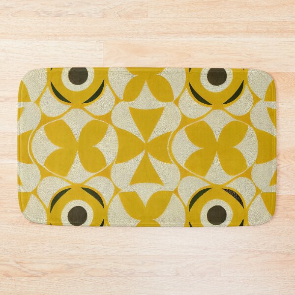 Item preview, Thick Flat Yellow Minimal California Chic Pattern Digital Painting designed and sold by CodeAndColors.