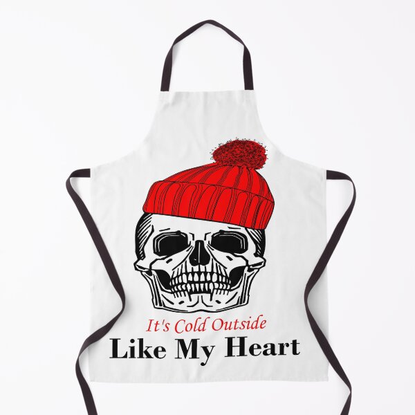 Item preview, It's Cold Outside Like My Heart Skeleton designed and sold by Soudesign99.