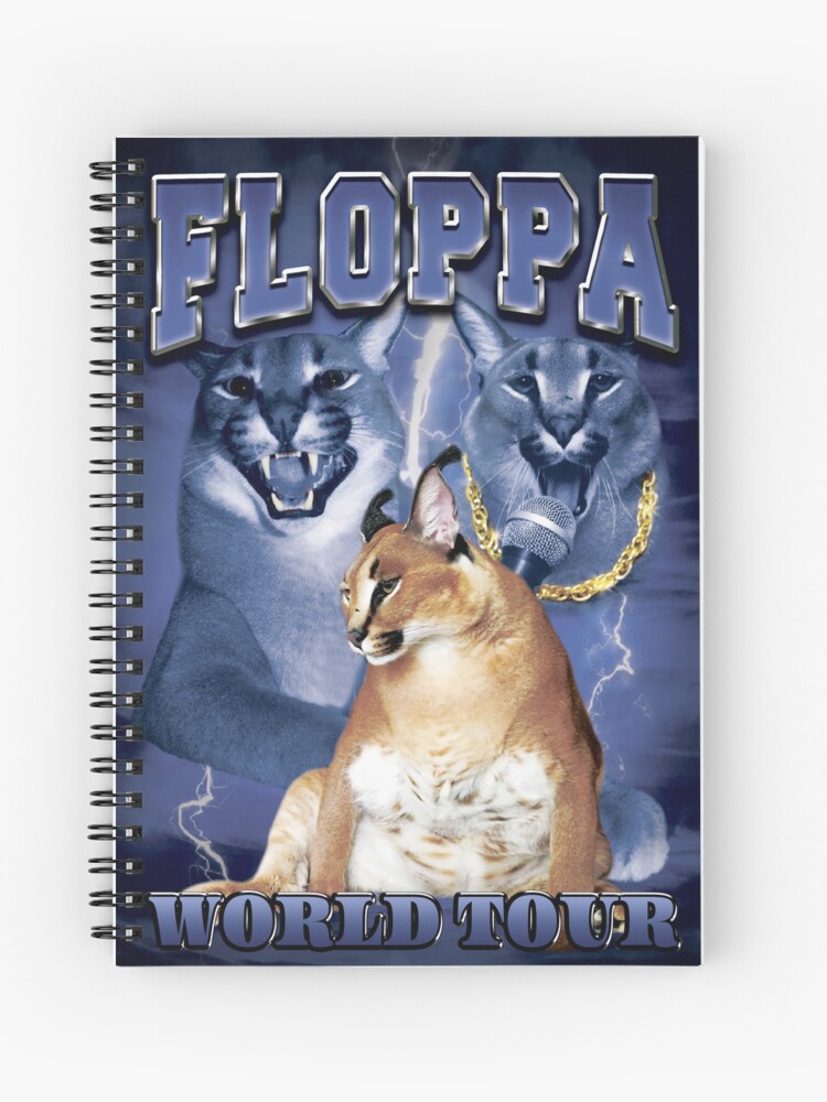 Cuaderno de espiral for Sale con la obra «gran meme floppa» de BE