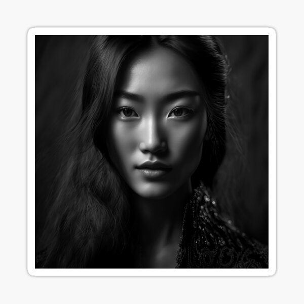 Japanese Girl - Harumi Sticker
