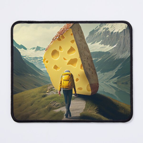 Item preview, Cheese Lemon Hikes Digital Painting designed and sold by CodeAndColors.