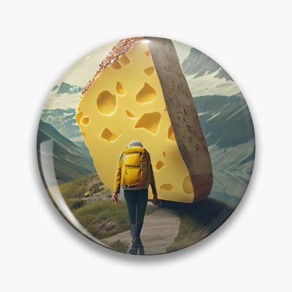 Artikelvorschau, Cheese Lemon Hikes Digital Painting entworfen und verkauft von CodeAndColors.