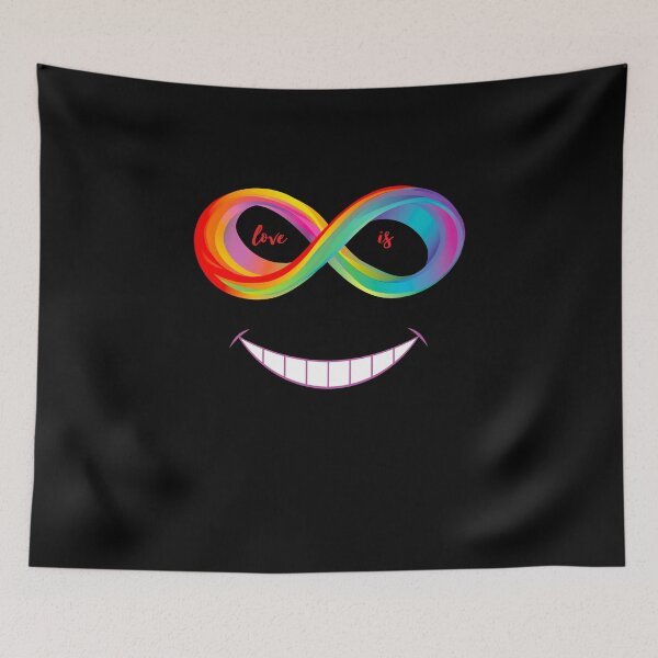 Item preview, Smile forever, Love is infinite,infinity, and beyond infinity plus I love you more than infinity ,rainbow love great spirits plus---wizard wordsmith   designed and sold by WizardWordSmith.