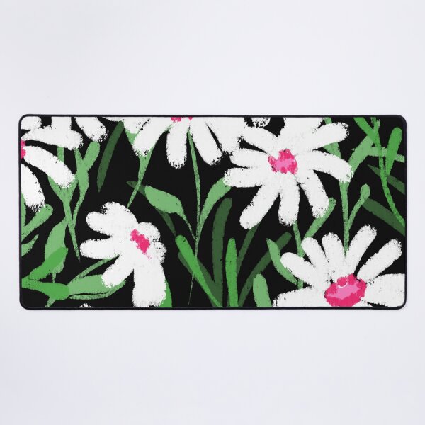 Aperçu de l'œuvre Fleurs de marguerite blanche créée et vendue par pinkyfish1010.