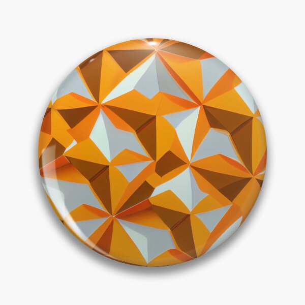 Artikelvorschau, Angular Anime Orange Scandifornian Pattern Digital Painting entworfen und verkauft von CodeAndColors.