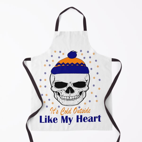 Item preview, It's Cold Outside Like My Heart Skeleton Skull designed and sold by Soudesign99.