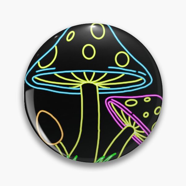 Item preview, Neon light mushrooms  designed and sold by Crystalbean3.