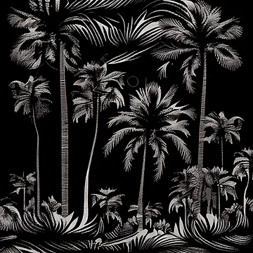 Vorschaubild zum Design Complex Rough Black California Chic Pattern Digital Painting von CodeAndColors