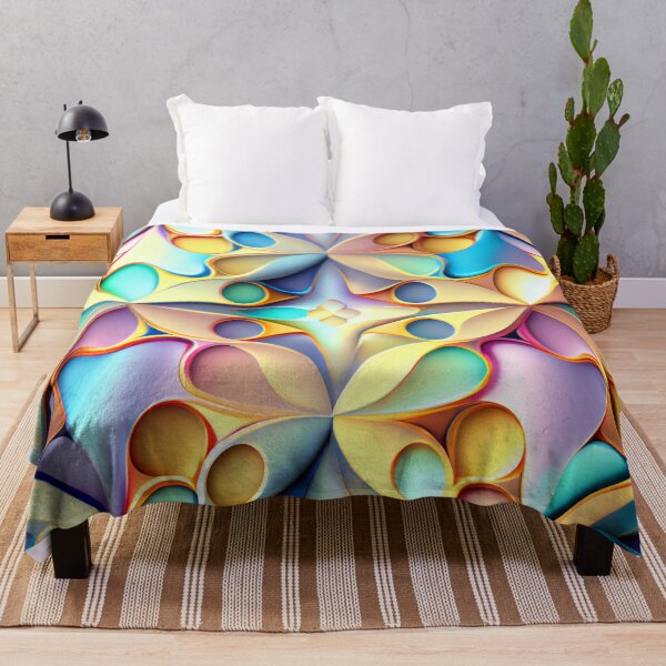 Item preview, Balanced Pastel Dazzling Transitional Pattern Digital Painting designed and sold by CodeAndColors.