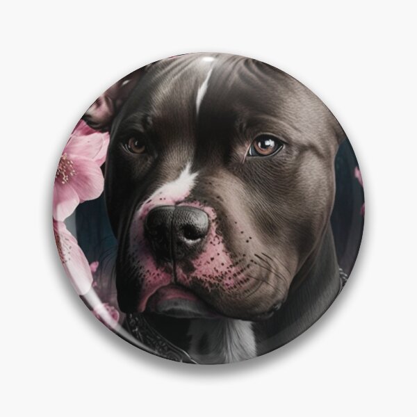 Item preview, Pit Bull And Cherry Tree  designed and sold by Nocturne  Paws.