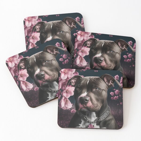 Item preview, Pit Bull And Cherry Tree  designed and sold by Nocturne  Paws.