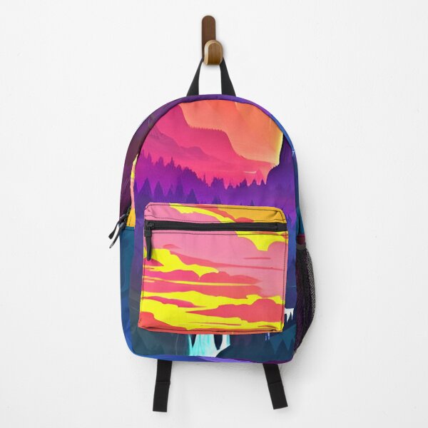 Item preview, Experience the Beauty of Nature with a Minimalist Mountain River View Print designed and sold by supeart.