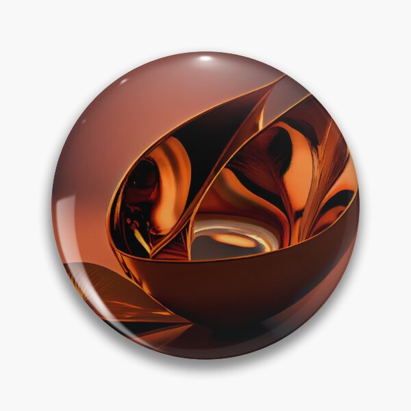 Item preview, Copper in a Tranquil Nutshell Digital Painting designed and sold by CodeAndColors.