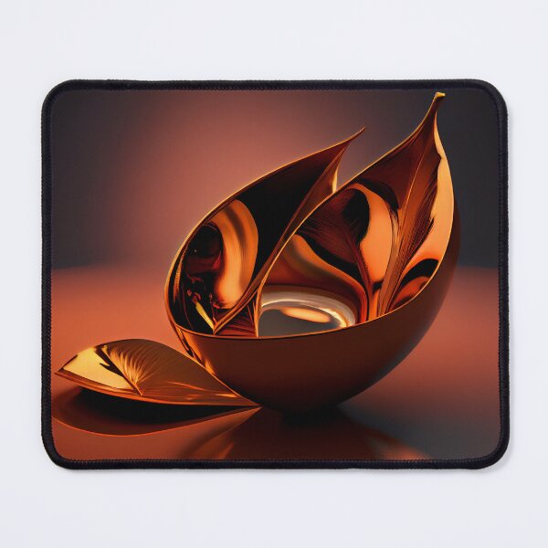Item preview, Copper in a Tranquil Nutshell Digital Painting designed and sold by CodeAndColors.