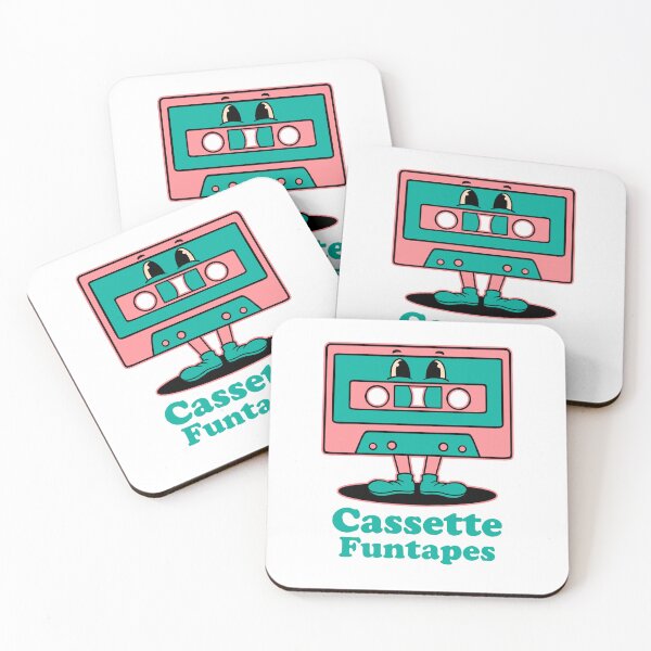 Item preview, Retro Tunes: Cassette Fun Tapes Cartoon Illustration designed and sold by Design_for_merch.
