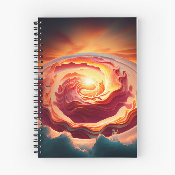 Item preview, Bacon in the Swirl of Dawn Digital Painting designed and sold by CodeAndColors.